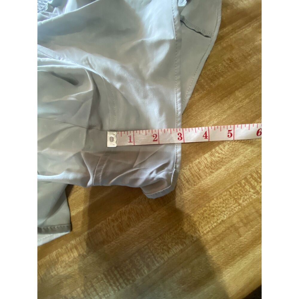 90 Degrees by Reflex Shorts Zebra Silver Grey NWT Size L - Picture 7 of 9